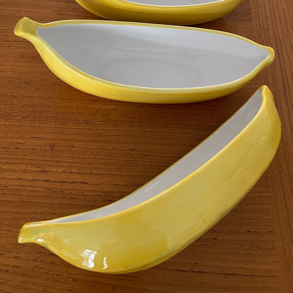 Pottery Barn Go Bananas bowls
